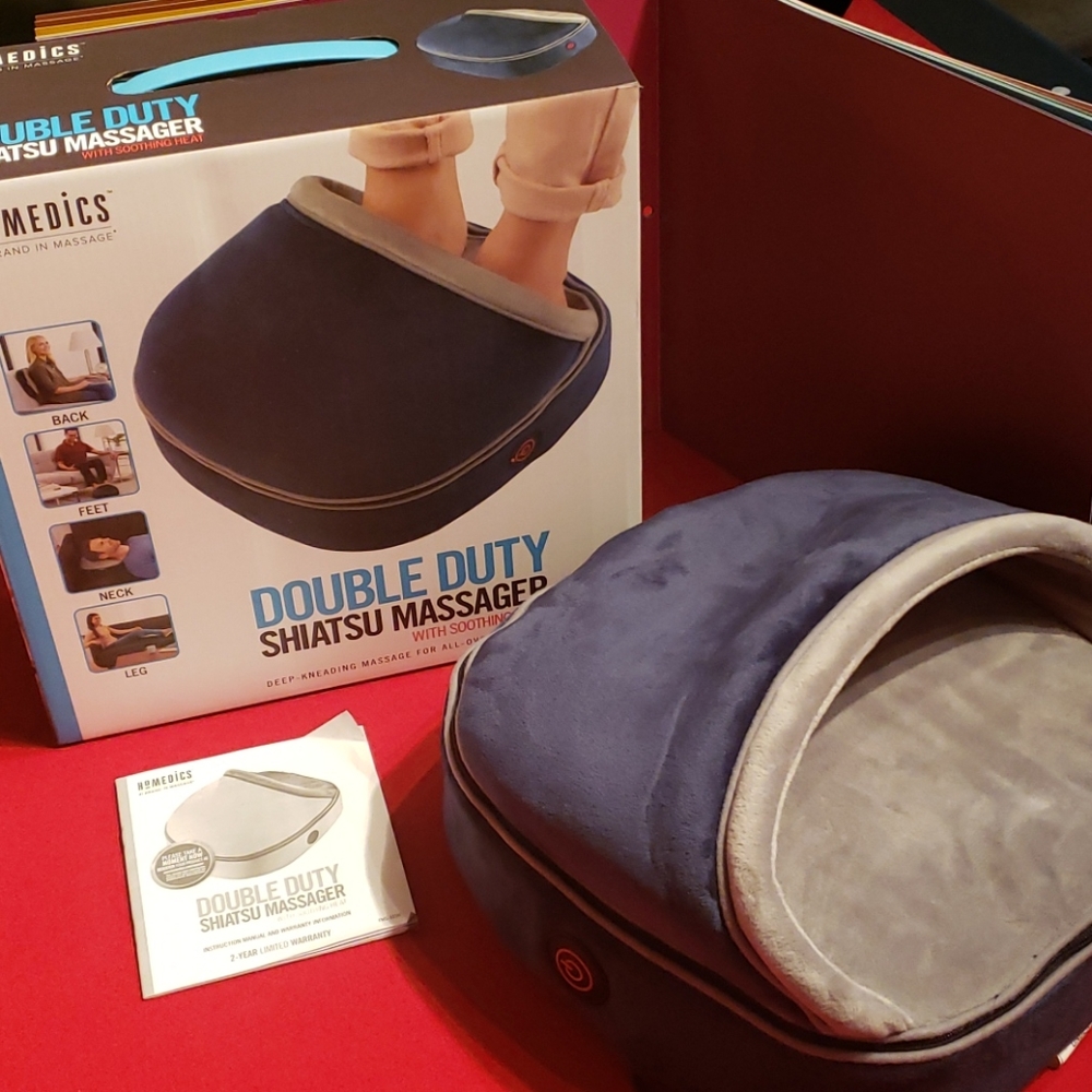 Homedics Double Duty Shiatsu Massager